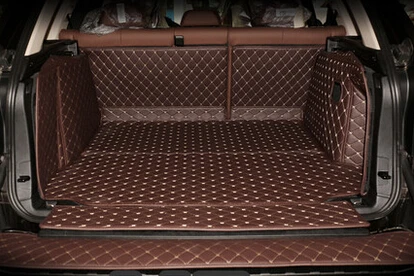 

Car Travel Brand Special trunk mats for BMW X5 5seats F15 2017-2014 durable waterproof boot carpets cargo liner for X5 2015