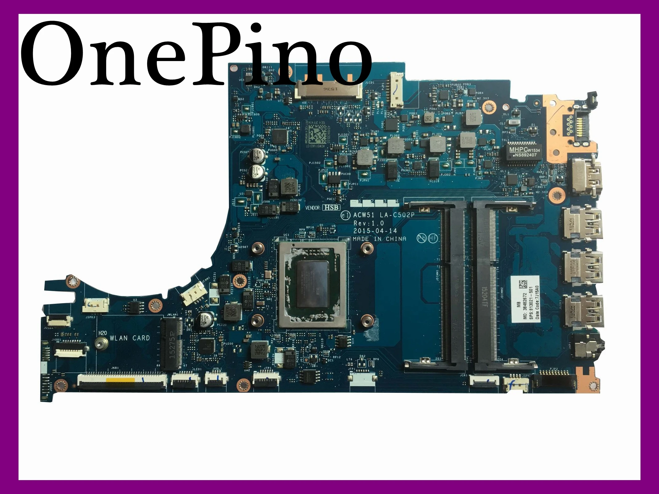 Модель 813021-501 813021-601 ACW51 для ноутбука HP ENVY 15-AH | Компьютеры и офис