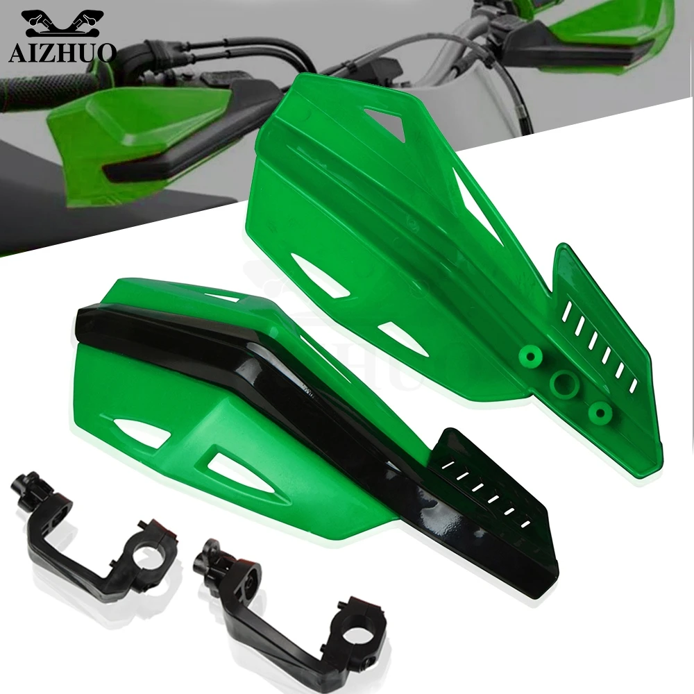 Motorcycle Wind Hand Guards Windshield Handguard For Kawasaki KX250 KX450 KX65 KX85 KLX KLR KXF 110 250 450 650 MX Enduro | Автомобили и
