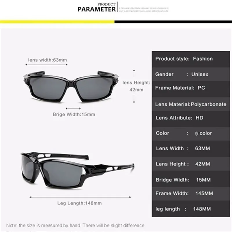 Polarized Sport Sunglasses Men Women Brand Sunglasses for Men Sun