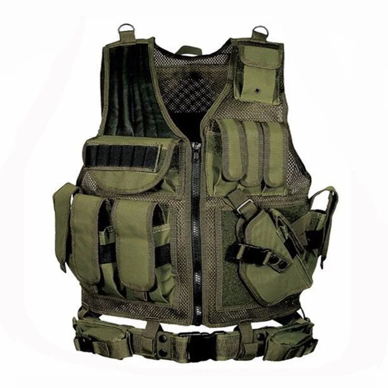 

Tactical Vest Military Equipment Airsoft Hunting Vest Training Paintball Airsoft Combat Protective Vest For CS Wargame 4 Colors