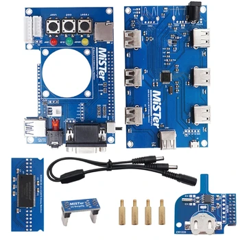 

Manual Welding USB HUB v2.1 Extender Board Mister FPGA IO Board Set Accessories for Terasic DE10-Nano FPGA Board