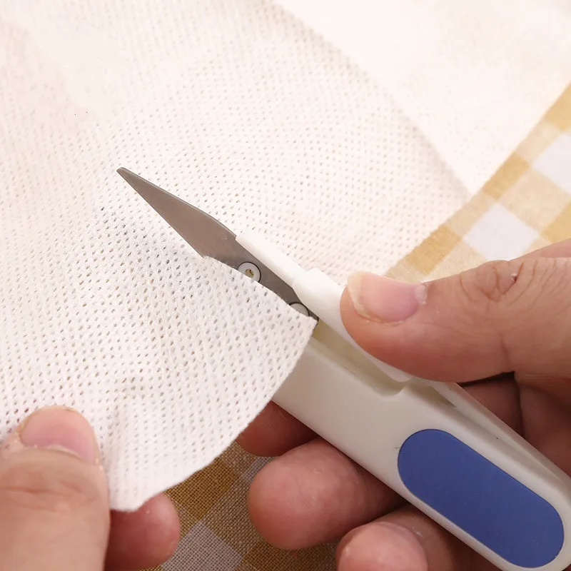 DIY u образные пластиковые ножницы с защитной крышкой профессиональные крестовые