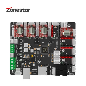 

ZONESTAR ZM3E4 New Arrival 32-bits 3D Printer Control Board Motherboard Support 8 Steeper Motor Max Upgrade Upgrade for ZRIBV6