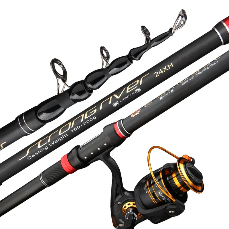 2021 сверхжесткий Телескопический спиннинговые удочки 1 8 м-3 6 м ультра-светильник