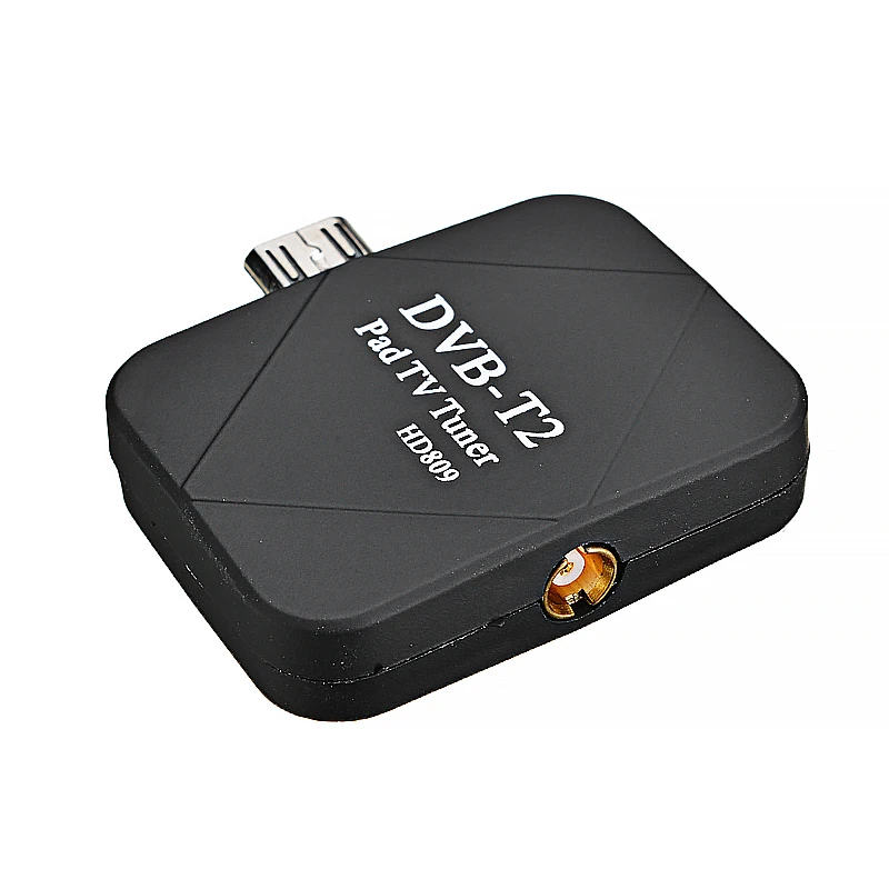 DVB T2 T HD цифровой ТВ тюнер приемник для Android мобильный телефон TV Dongle с двумя
