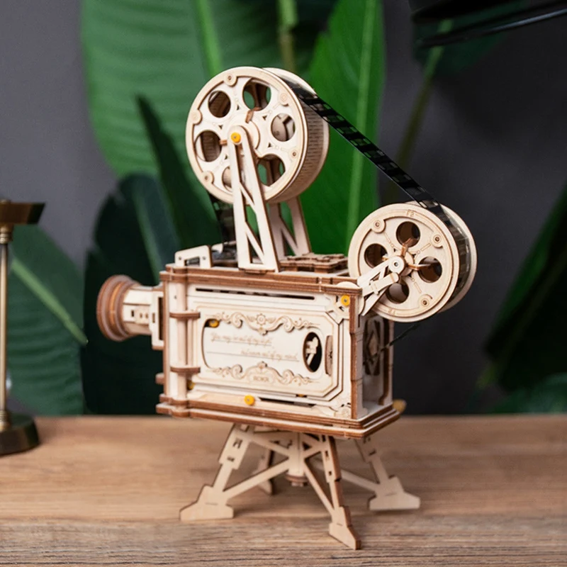 

Hot 3D Wooden Puzzle Mechanical Model Kits for Adults DIY Craft Kits