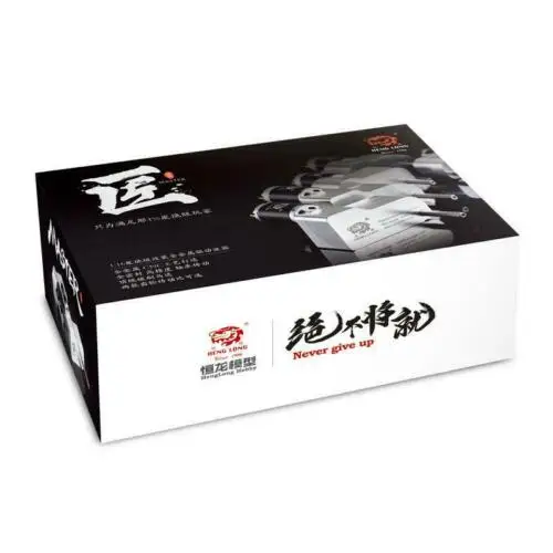 1/16 Heng Long CNC 1:39 Transmission Ratio ML49mm Steel Gearbox for RC Tank TH08565-SMT4