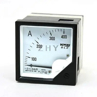 

Class 1.5 0-400A Analogue AC Ammeter Current Panel Meter 6L2