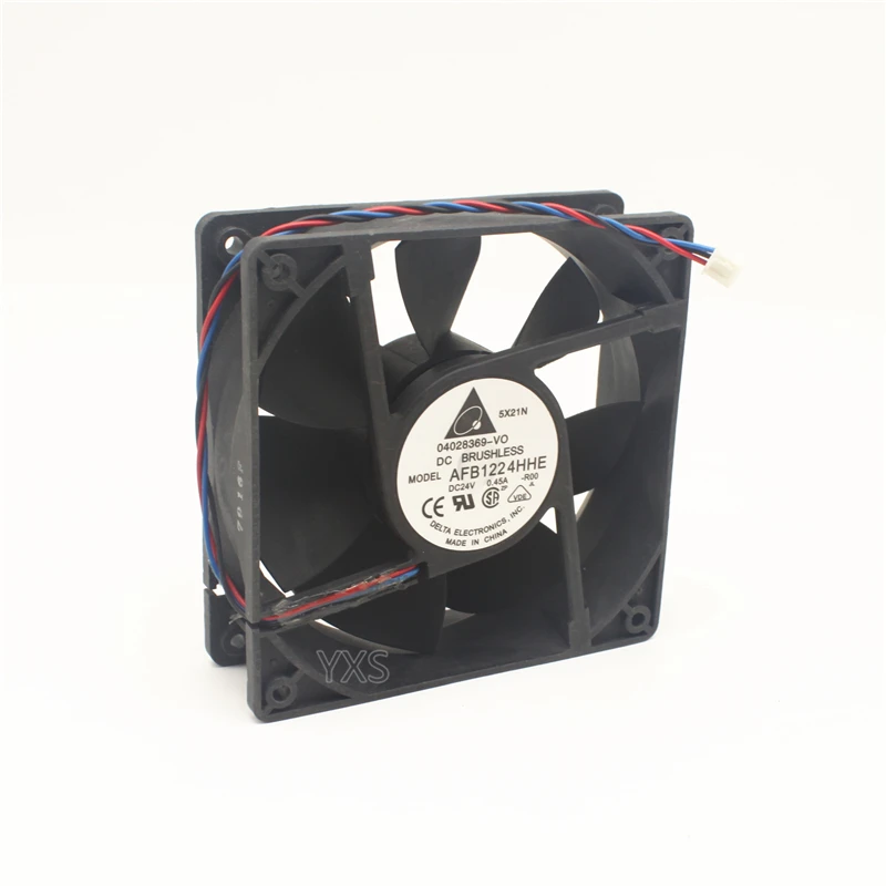 AFB1224HHE-R00 24V DC 0.45A 10,08 W AFB1224HHE компьютерные вентиляторы инверторный вентилятор охлаждения 12038 120*120*38 мм
