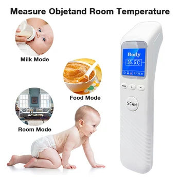 

ZK-SH1026 Non-contact LCD Digital Infrared Forehead Thermometer Temp Meter Non-contact IR Laser Thermometer