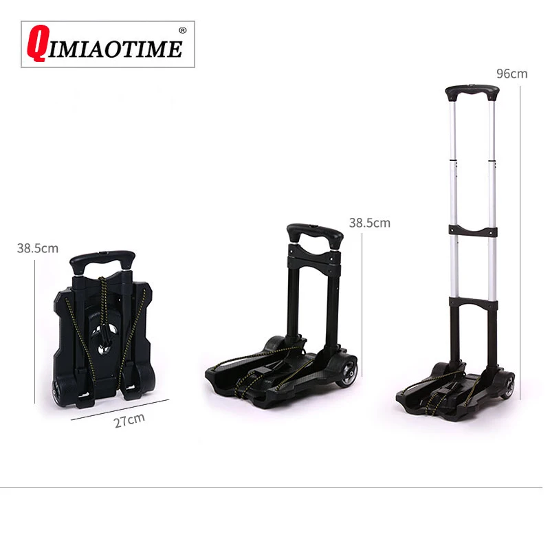 Складной портативный мини чемодан на колесиках алюминиевый чехол для