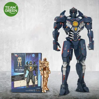 

Incredibuilds Genuine Wood Toys Avenger Ranger Wood Puzzle 3d Toys for Children and Wood 3d Puzzle for Adults Interactive Toys