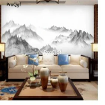 

ProQgf 1Pcs A Set TV Background Wall Paper shanshuihua