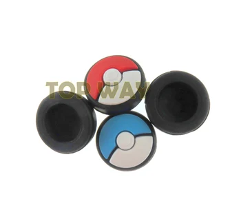 

6pcs Pokeball Thumb Stick Grip Cap Joystick Cover For Nintend Switch Lite NS JoyCon Controller Thumbstick Case