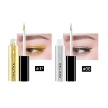 8 цветов быстросохнущая подводка для глаз мягкая ровная кисточка для подведения глаз водостойкая не Цветущая подводка для глаз