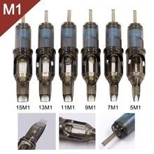 Biomaser Горячая татуировки иглы для полу-Перманентный макияж бровей татуировки ручка поставок 5/7/9/11/13/15 M1