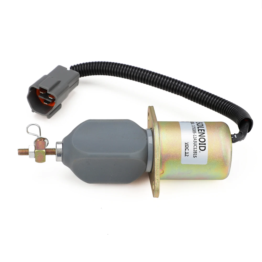 12V 1751ES-12A3UC12B1S Электромагнитная катушка выключения подачи топлива для hyundai экскаватор R60-5 Yanmar YC101632