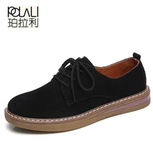 Осенняя женская обувь на плоской подошве; женские кроссовки; Кожаные Замшевые водонепроницаемые Мокасины на шнуровке; мокасины на плоской подошве с круглым носком; женские оксфорды; 989