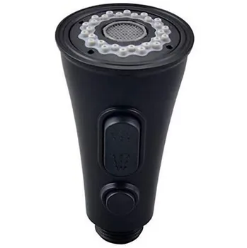 มัลติฟังก์ชั่ก๊อกน้ําหัวฉีดอ่างล้างจานดึงก๊อกน้ําหัวฉีด Sprayer สีดําเงินขนาดเล็กฝักบัวดึงหัว Aerator 29