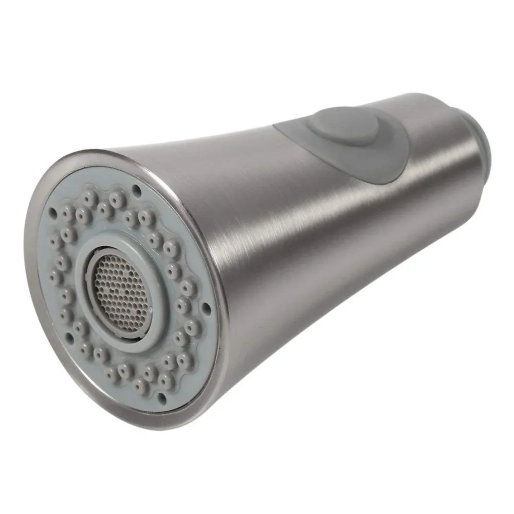 

ABS plastic head for bathroom, spare parts for kitchen faucet G1 / 2 connection, Brush Nickel