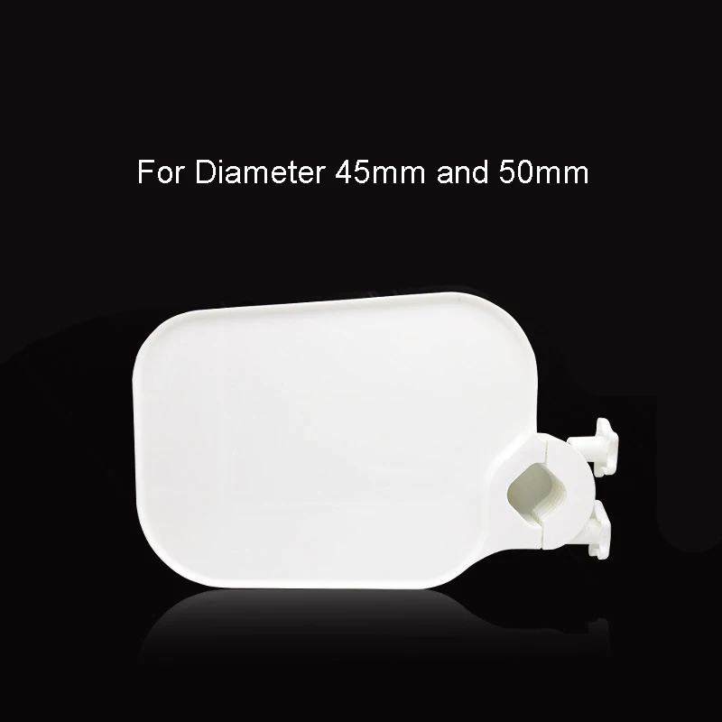 Dental Chair Tray Plastic Rotatable Plate Post Mounted Shelf Tray Table