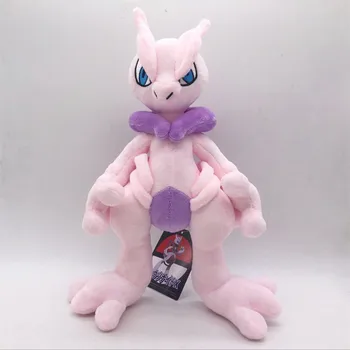 

Anime Pokemon Pocket Monster Plush New Movie version Mewtwo X Mew Soft Stuffed Collection Toys For Children Christmas Gift 30cm