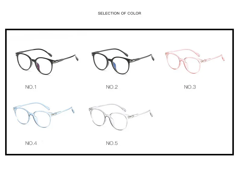 Женские очки прозрачные анти-голубые легкие очки для работы за компьютером очки для геймеров винтажные круглые поддельные очки Оптическая оправа для очков