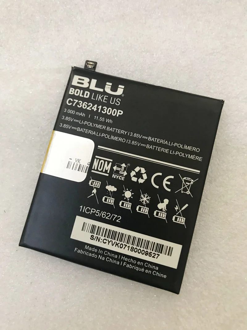 

GeLar Original 3.85V 3000mAh 11.55Wh C736241300P Mobile Phone Battery