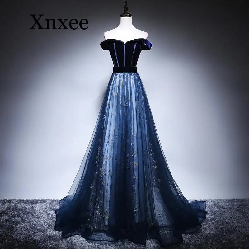 Вечерние платья, сексуальные, с открытыми плечами, для женщин, Cheongsam, сетка, полная длина, платье, большие размеры, Vestido de novia
