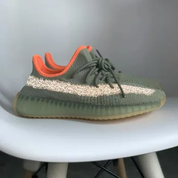 

Kanye Glow blue Limited women sneaker kanye zapatos High quality plataforma shoes zapatillas hombre cheap zapatos para correr