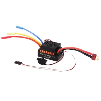 

1:10 Car Bl3650 3900Kv Brushless Motor 60A Waterproof Brushless Esc for 1/10 Rc Car Orange