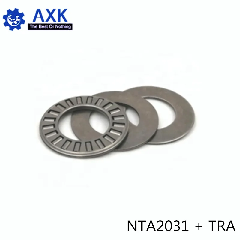 NTA2031 + Тяговый игольчатый роликовый подшипник с двумя шайбами TRA2031 31 75*49 2*1 9837 мм 5
