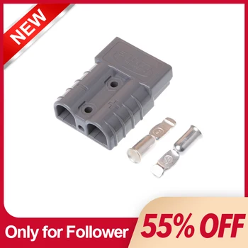 

50A Battery Connector Plug Double Pole Copper Contacts 600V SB50 Solar Panels Caravans Forklift Charger plug