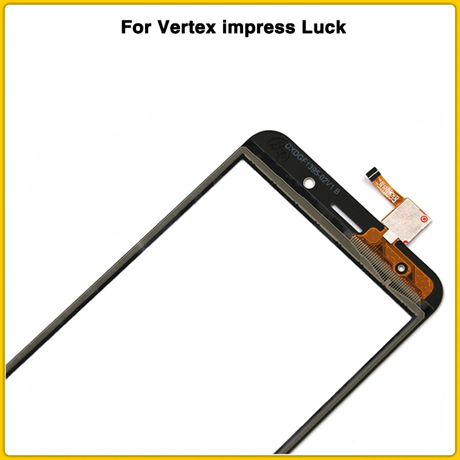 Удачный сенсорный экран для Vertex impress Luck Сенсорная панель дигитайзер сенсор передняя стеклянная линза