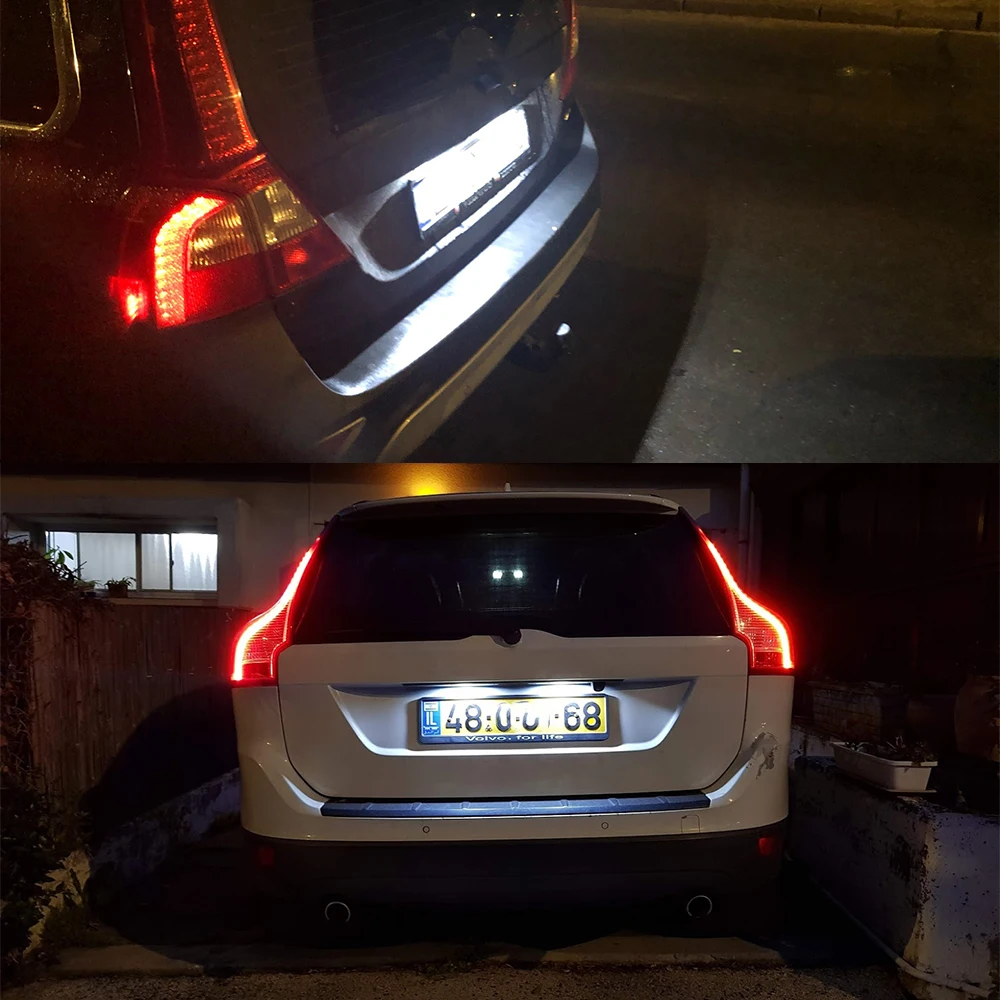 12V  LED Canbus   2 Pcs ڵ ȣ ȣ    S80 XC90 S40 V60 XC60 S60 C70 V50 XC70 V70