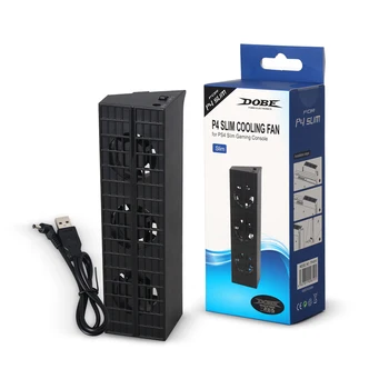 

Cooling Fan Cooler Heat Exhauster Temperature Control For PS4 Slim Game Console