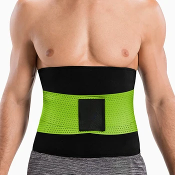 

Men Waist Trainer Neoprene Slimming Belt Weight Loss Cincher Body Shaper Tummy Control Strap Slimming Sweat Fat Burning Girdle