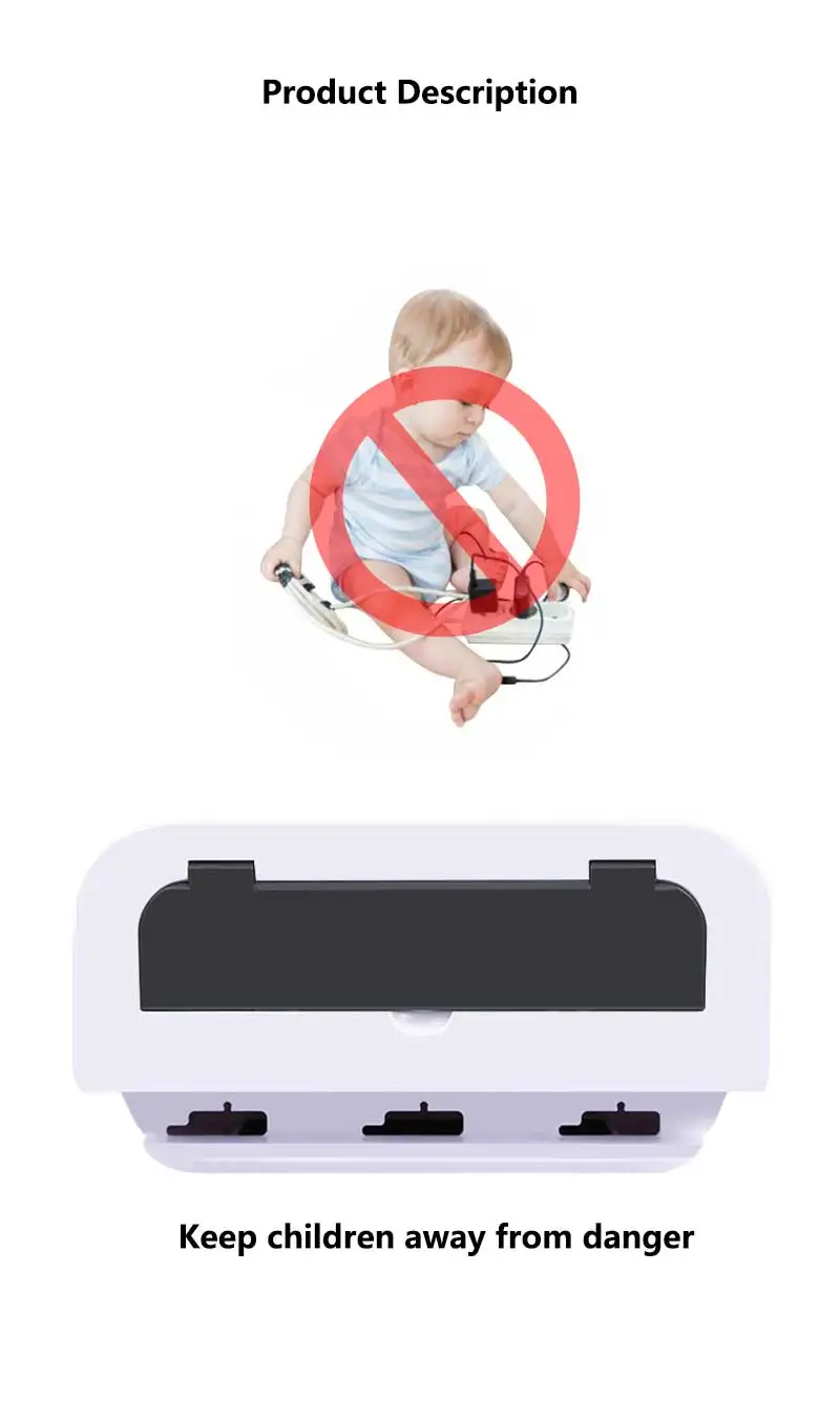 Baffect пластиковый ящик для хранения кабелей корпус Organizor power Strip провод управления коробка для кабелей коробка для хранения проводов для домашнего офиса