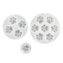 

Food Grade Paw Silicone Mold Reusable Animal Paw Mold Ice Candy Chocolate Baking Mold for Home DIY Handmade 1/4/7