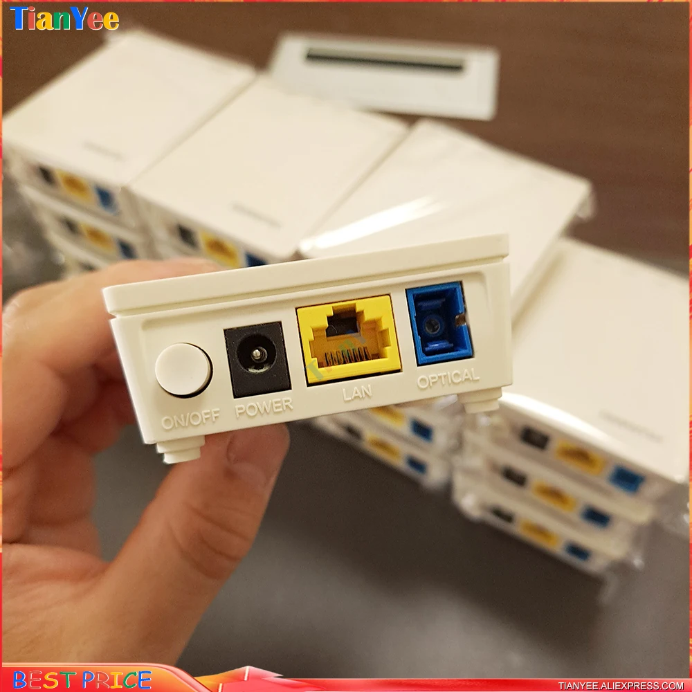 Оптоволоконный модем HG8010H HG8310M HG8010 ONU Gpon Epon Ont FTTH для дома Onu б/у 1GE GPON EPON ONT самая