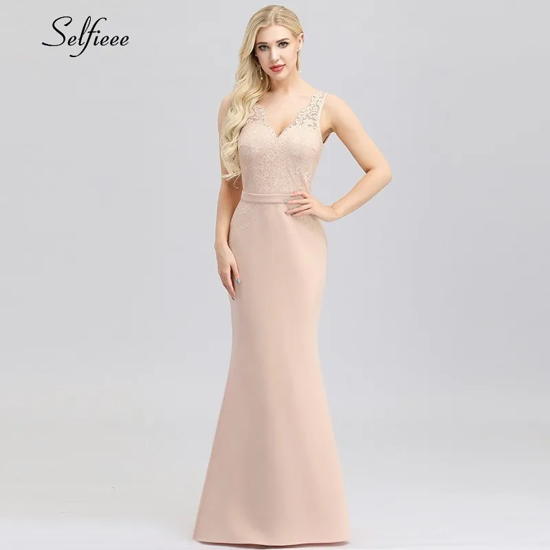 

Fashion Bodycon Women Dresses V-Neck Sleeveless Sexy Pink Lace Maxi Dresses Elegant Summer Party Dresses Vestidos De Festa 2019