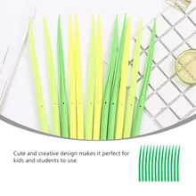 

13pcs Creative Pen Adorable Writing Pens Simulation Grass Pen Ink Pen Signature Pen Stationery for Home Office School Student