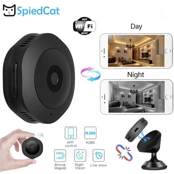 

Wifi/DV HD Mini IR Night Vision Wireless Motion Detection Portable Magnetic Handheld Smart Home Security Surveilance Camera