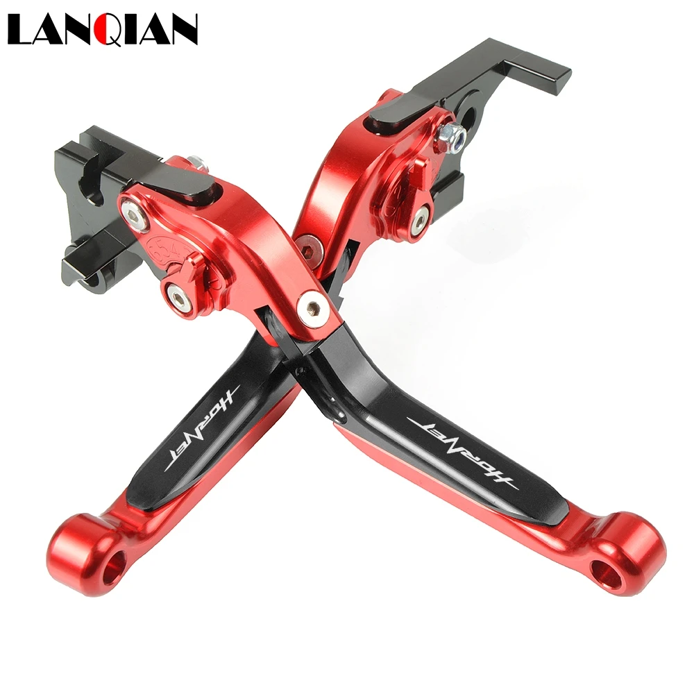 

Motorcycle Accessories CNC Adjustable Brake Clutch Levers With LOGO For HONDA CB900F hornet 2001 2002 2003 2004 2005 2006-2008