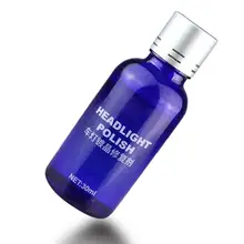 Сменный полированный инструмент для чистки фар 30 мл губка для автомобильных деталей набор аксессуаров