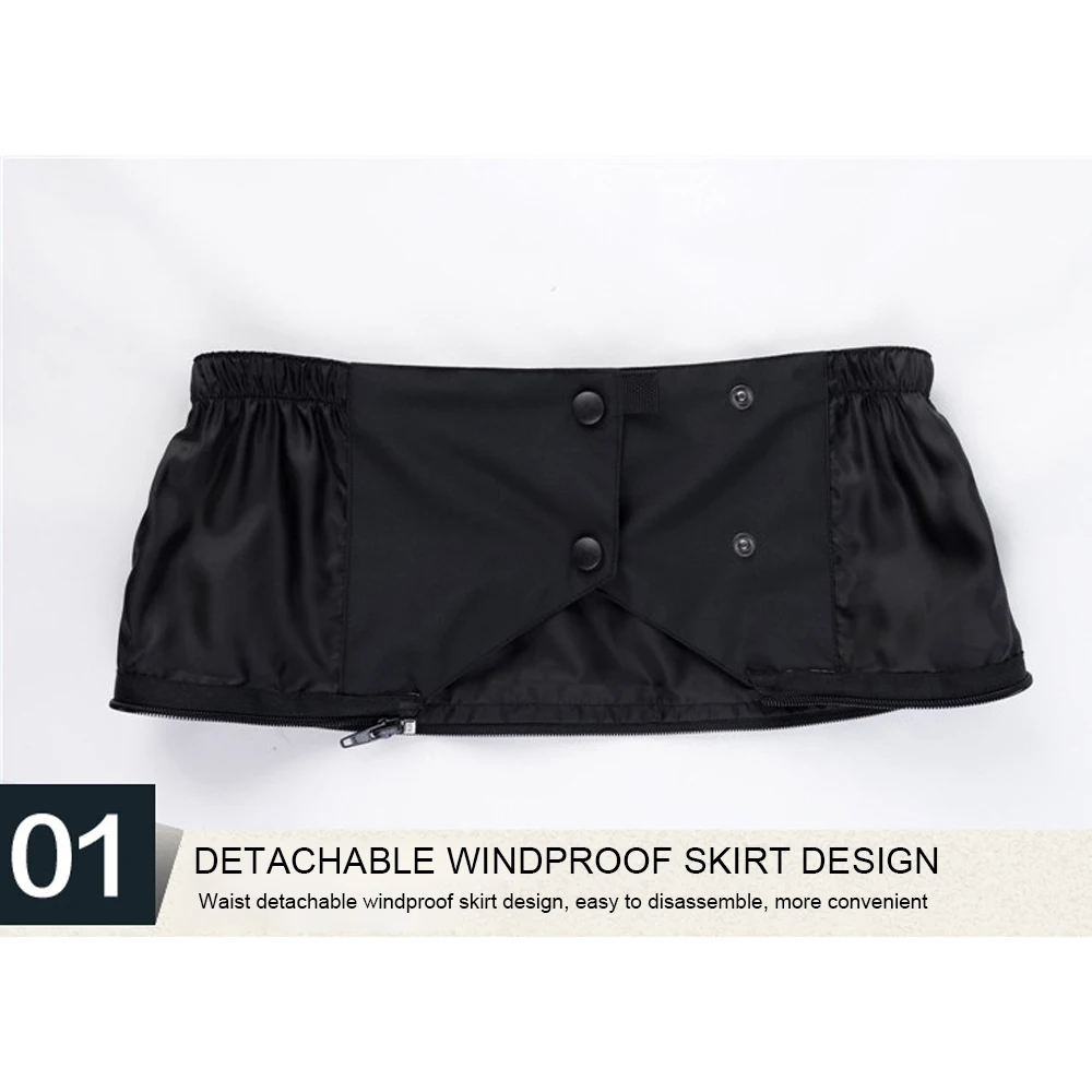 Durable Windproof Outdoor Sport Ski 3 Color Polyester Anti Fog Riding Strapless Pants Ski Pants Disassemble Freely Cotton