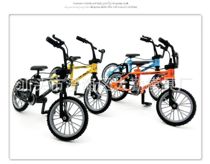 Flick Trix Finger Bike Finger BMX Mini Alloy Bicycle Toy Double Poles Bicycle