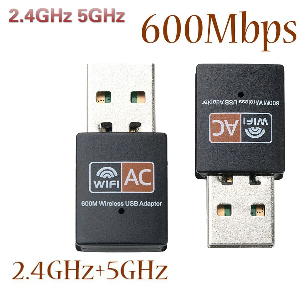 USB Wi-Fi адаптер 2 4 ГГц 5 600 Мбит/с 802.11b/n/g/ac | Электроника