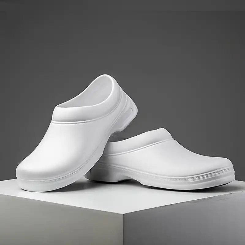 White Work Shoes Men Chef Shoes Non 